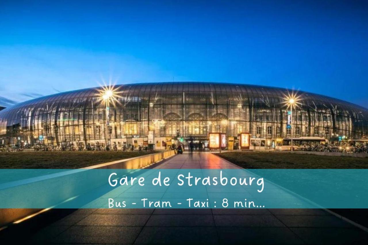 Vieux Schilik / Parking / Tram / Parlement / Proche Strasbourg Centre Apartment Шилтигхайм Екстериор снимка
